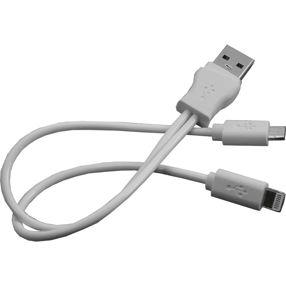 White USB Cable Transparent Image