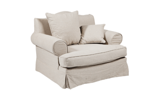 White Armchair PNG