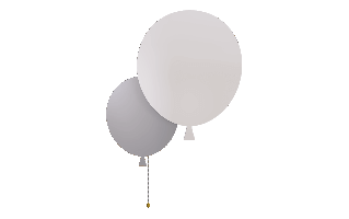 White Balloon PNG