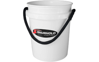 White Bucket PNG