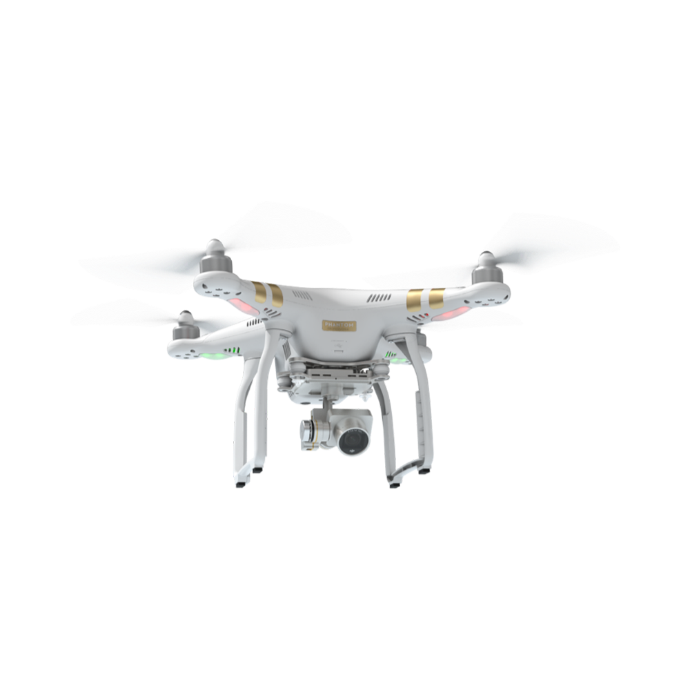 White Drone Transparent Image