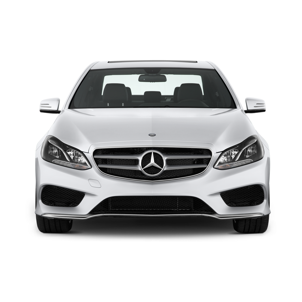 White Mercedes Transparent Picture