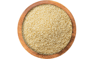 White Sesame Seeds PNG