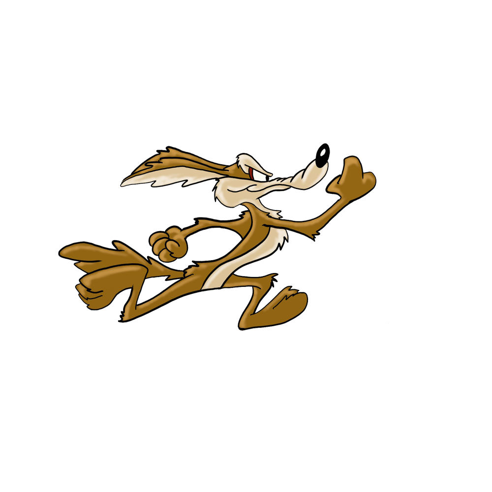 Wile E Coyote Transparent Gallery