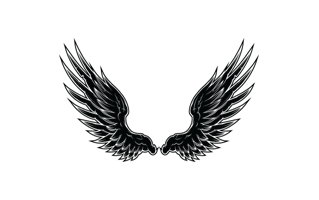 Wing Tattoo PNG