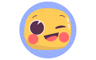 Wink Sticker PNG