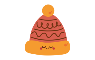 Winter Hat Sticker PNG