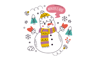 Winter Season Free Sticker PNG