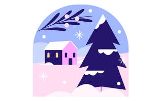 Winter Sticker PNG