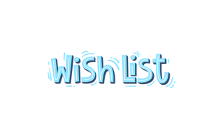 Wish List Free Sticker PNG