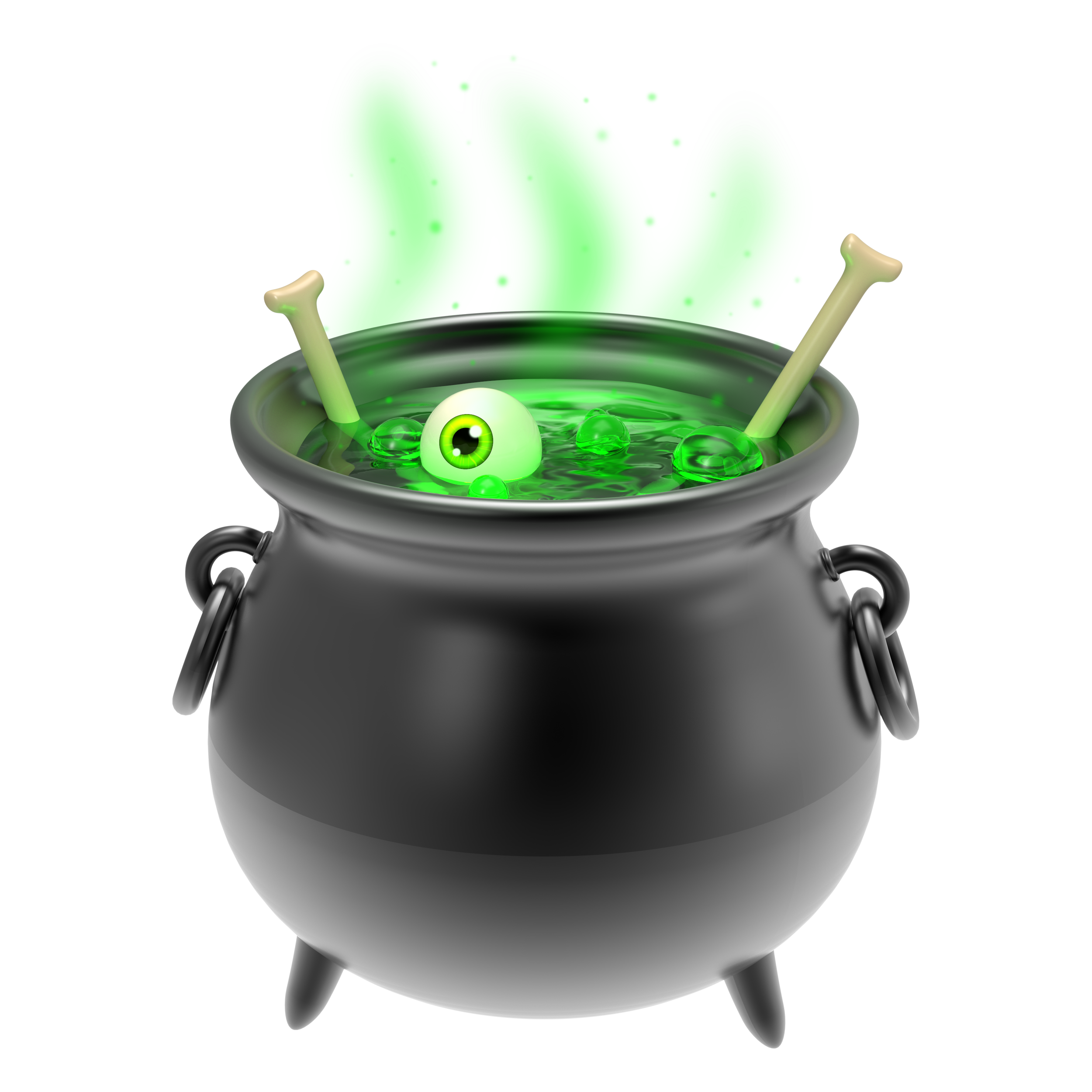 Witch Cauldron Transparent Image