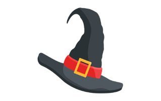 Witch Hat Sticker PNG