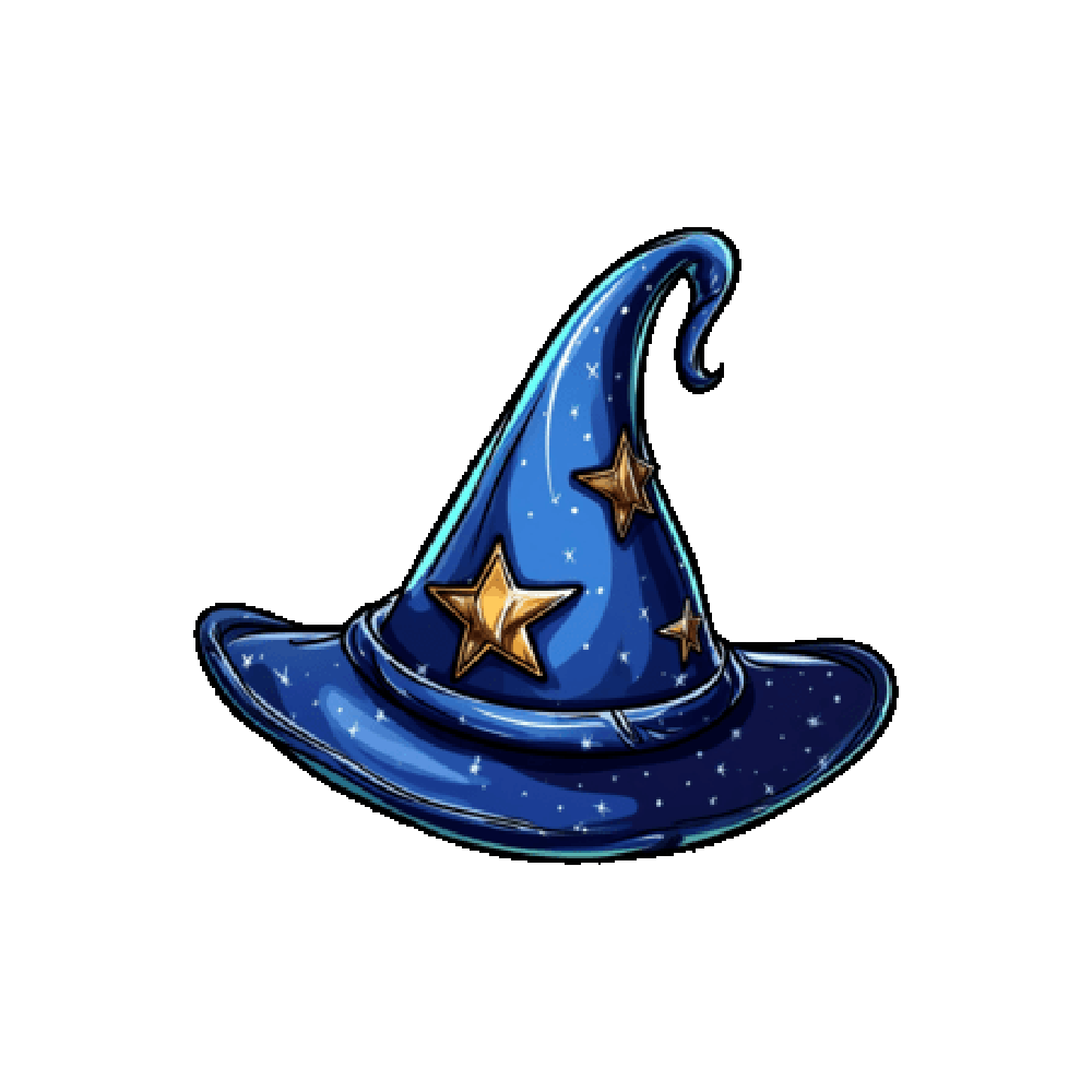 Wizard Hat Free Sticker Transparent Picture