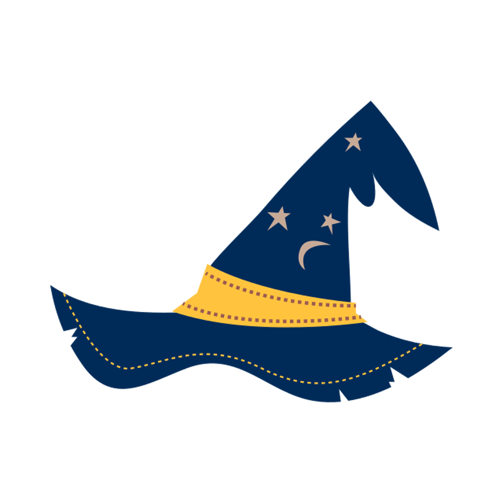 Wizard Hat Free Sticker Transparent Gallery