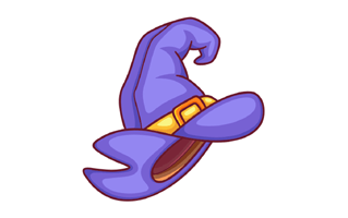 Wizard Hat Sticker PNG