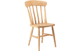 Wooden Antique Chair PNG