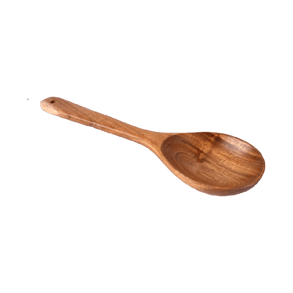 Wooden Big Spoon Transparent Picture