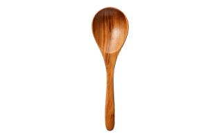 Wooden Big Spoon PNG