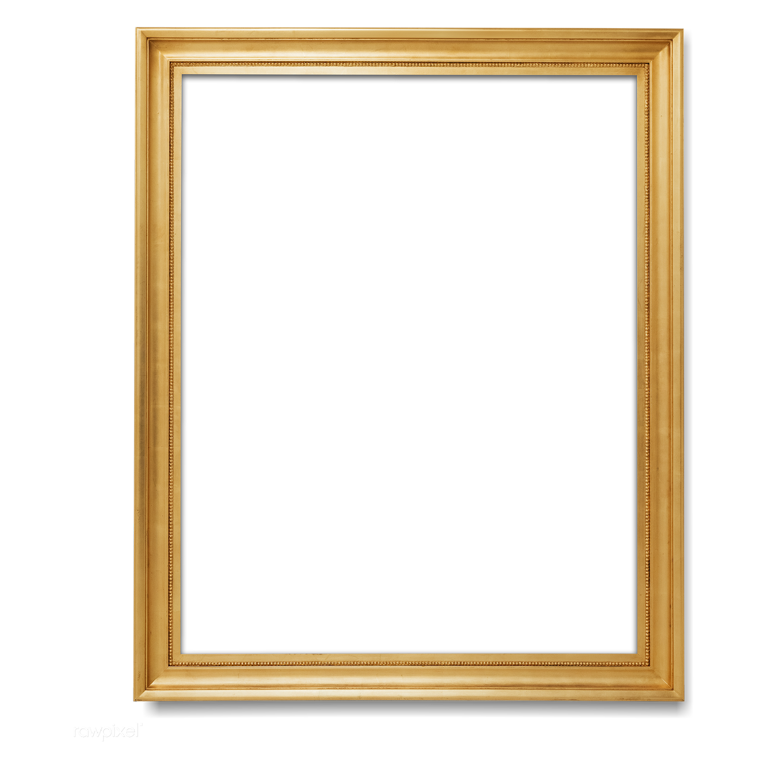 Wooden Frame Transparent Picture