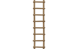 Wooden Ladder PNG
