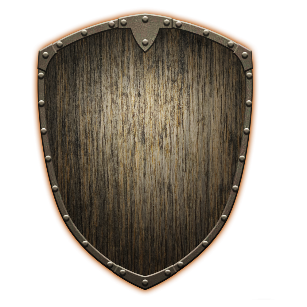 Wooden Shield  Transparent Image
