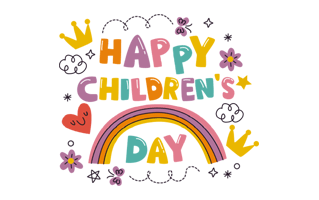 World Children Day Free Sticker PNG