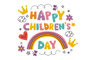 World Children Day Sticker PNG