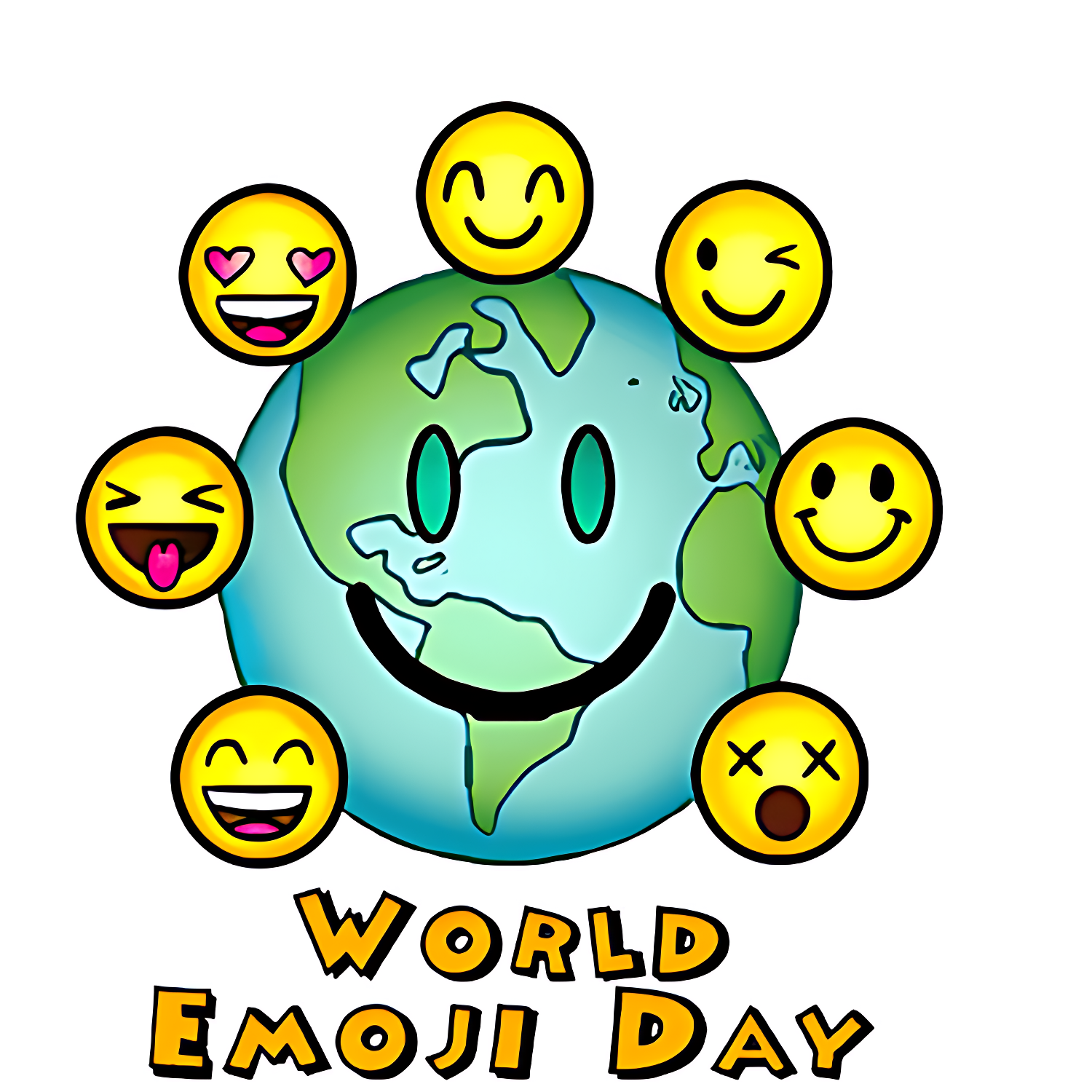 World Emoji Day  Transparent Gallery