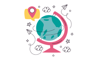 World Free Sticker PNG