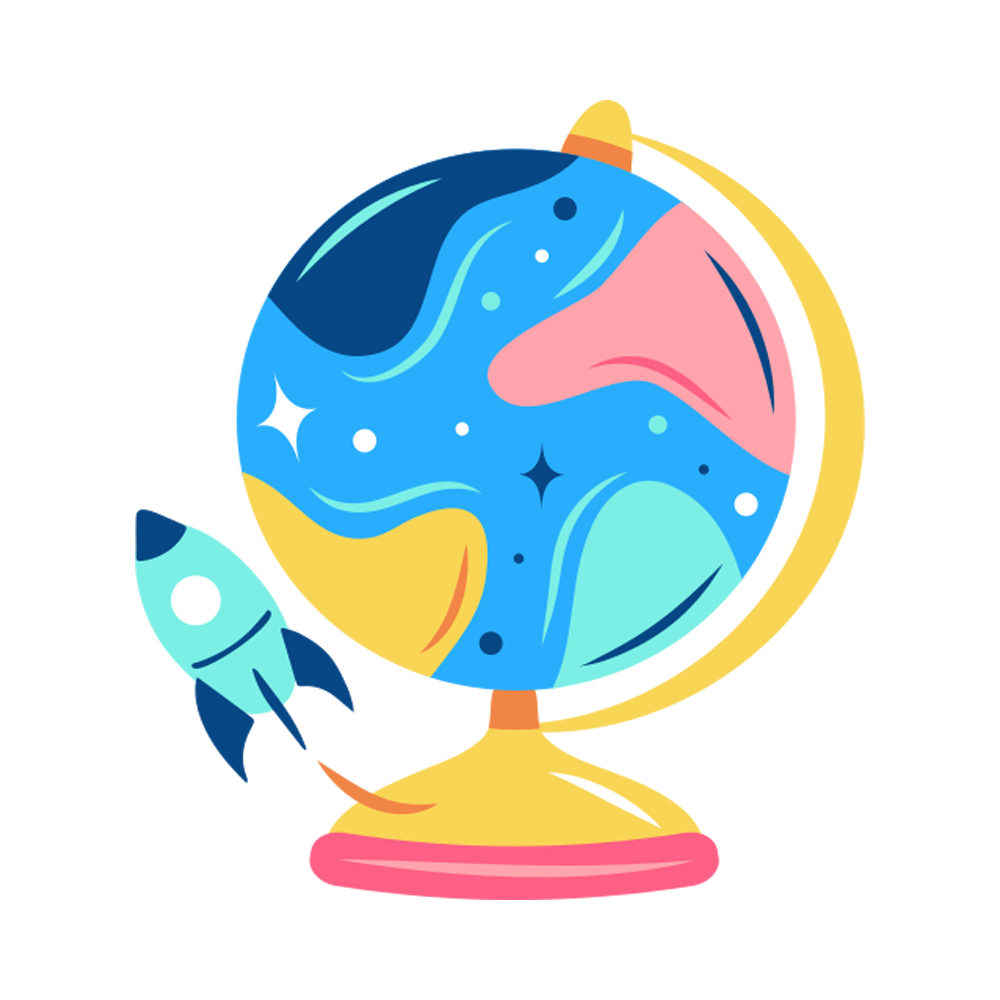 World Globe Free Sticker Transparent Clipart