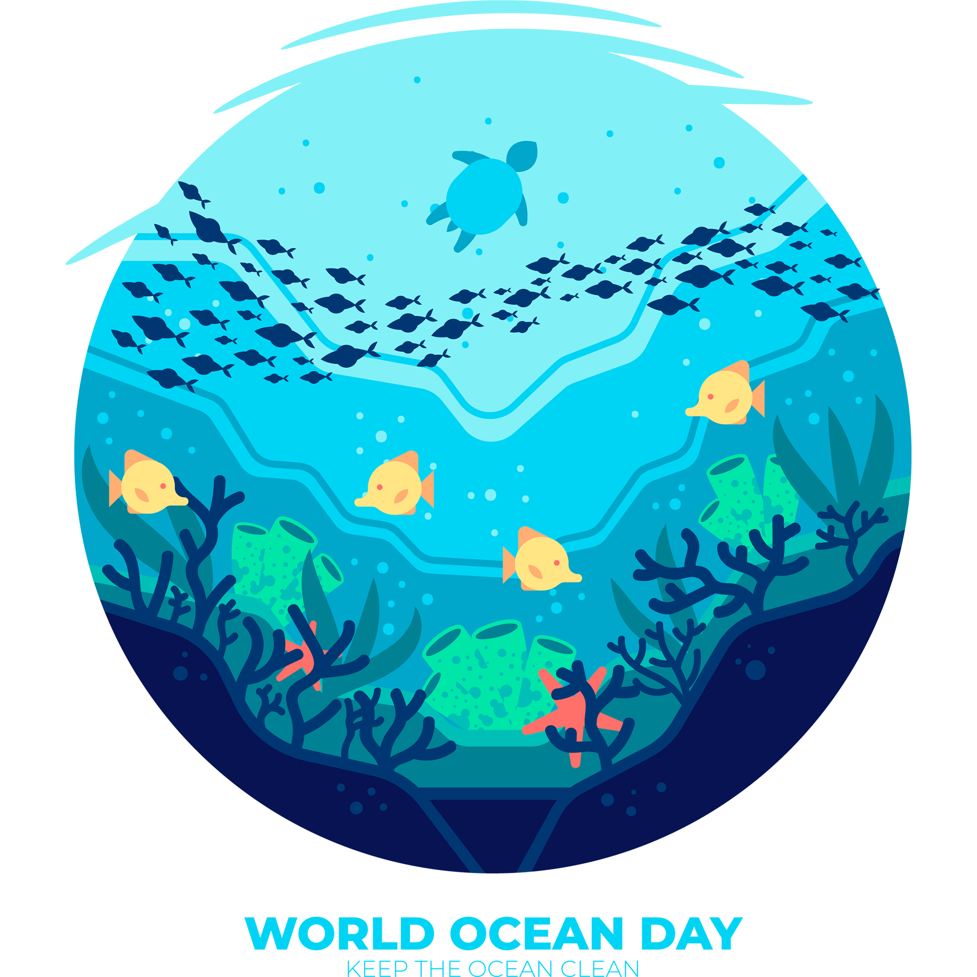 World Ocean Day Transparent Picture
