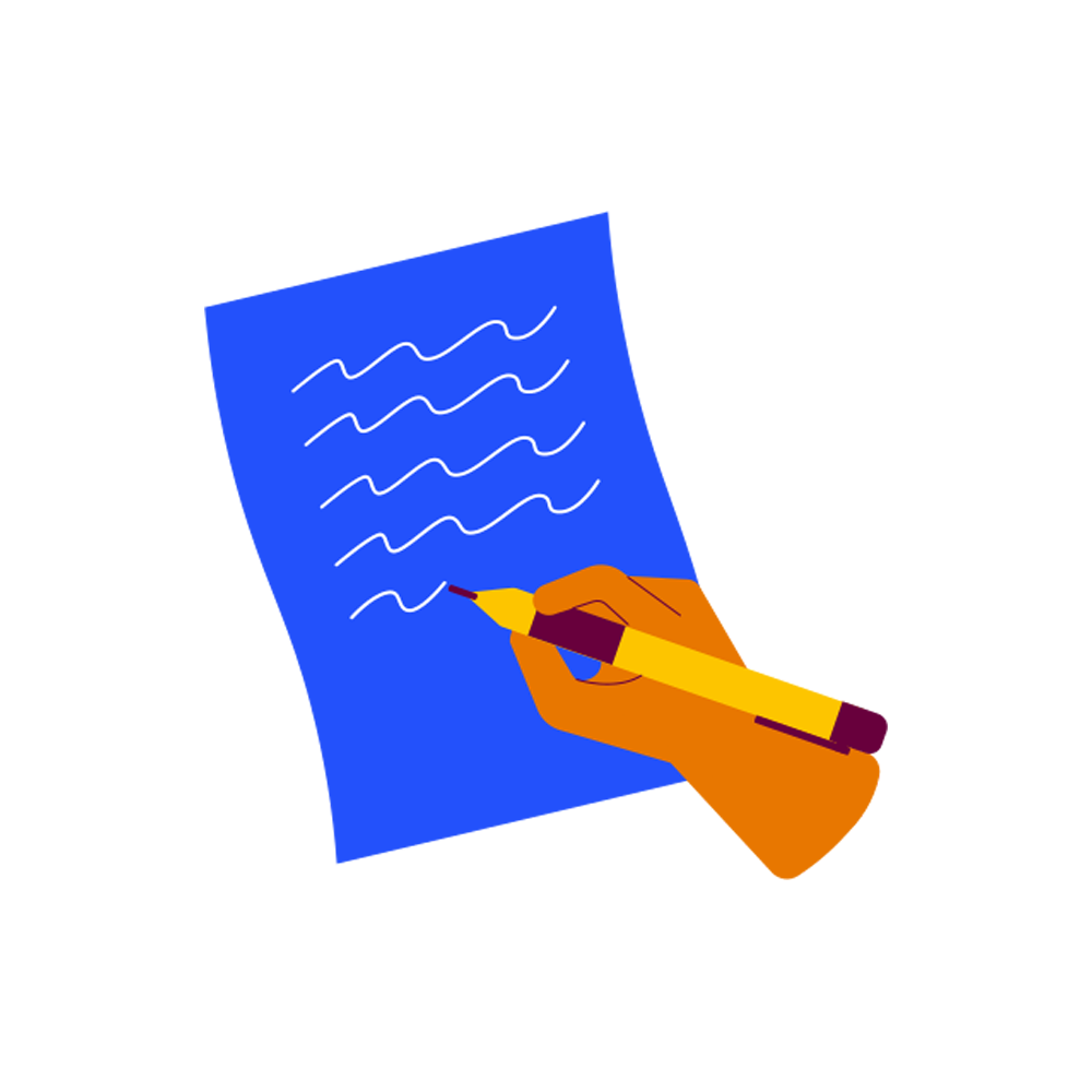 Writing Free Sticker Transparent Gallery