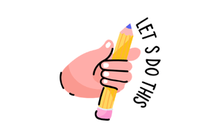 Writing Free Sticker PNG