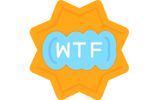 Wtf Free Sticker PNG