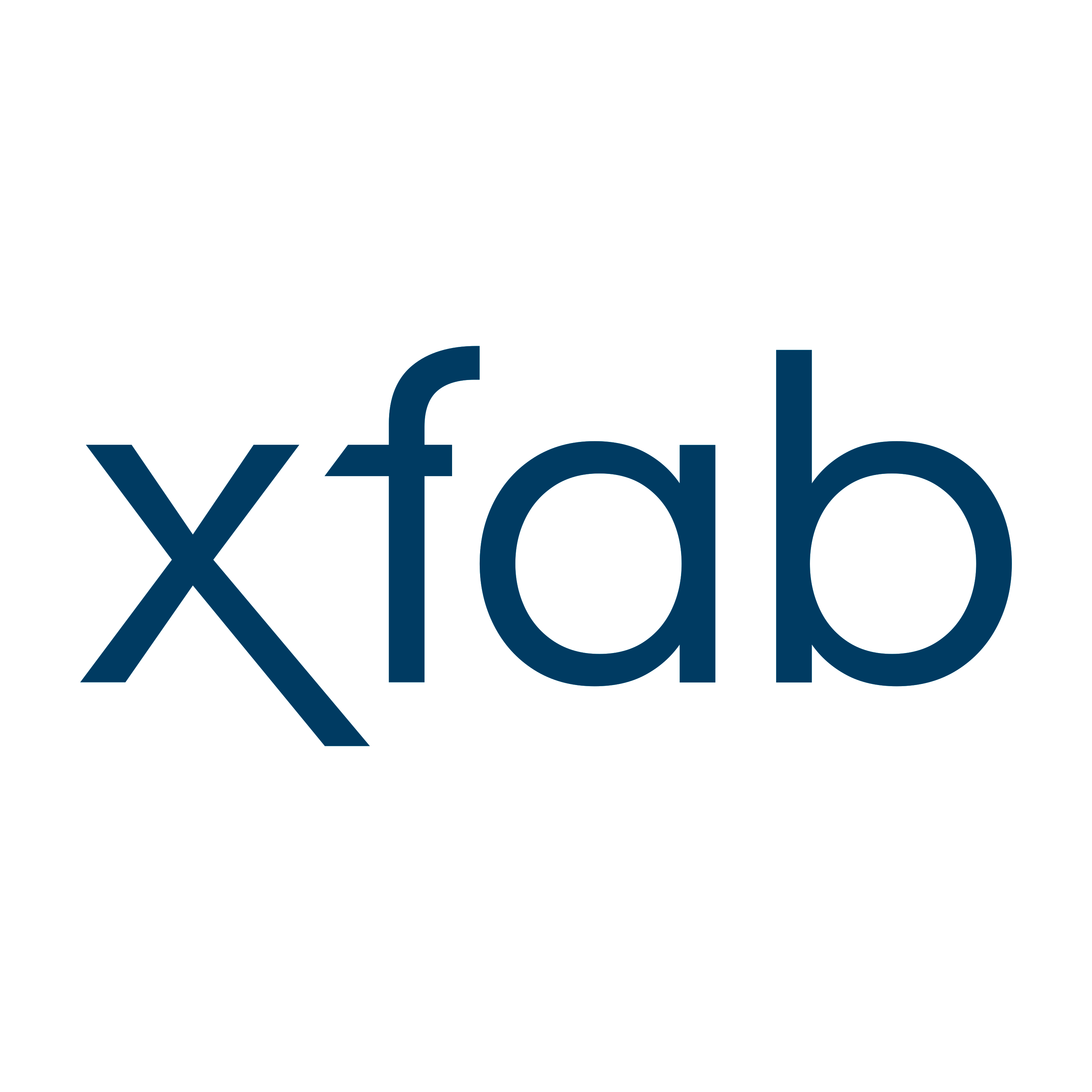 X-FAB newer logo  Transparent Photo