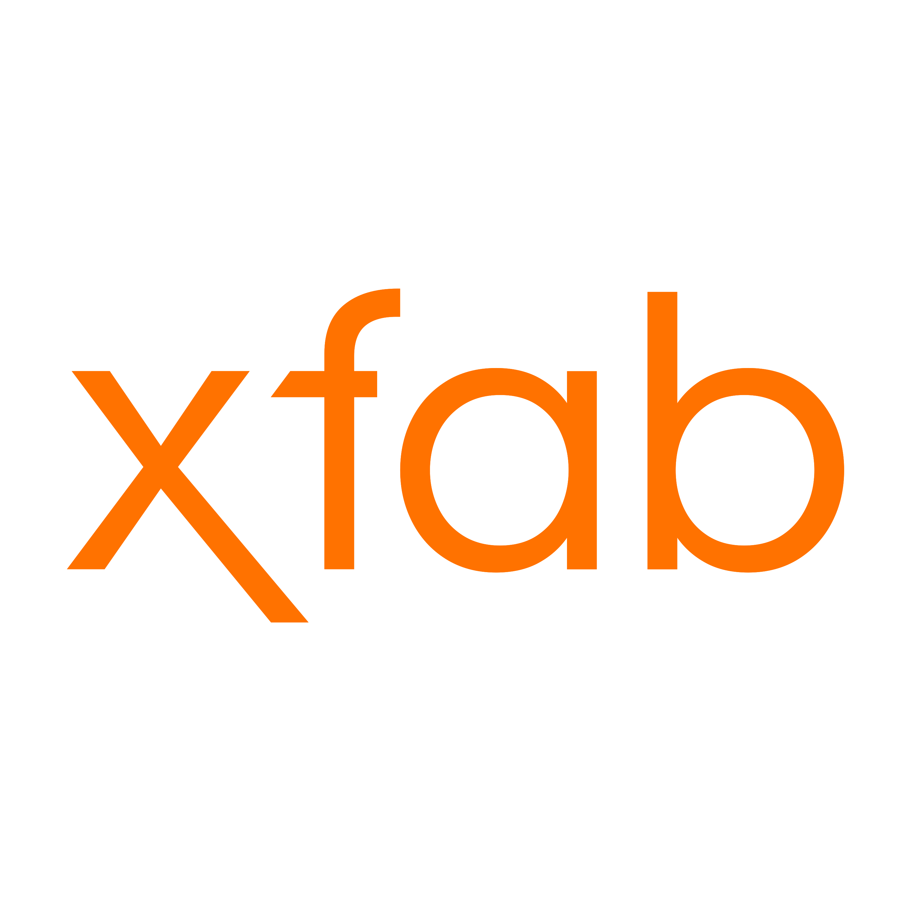 X-FAB newer logo  Transparent Clipart