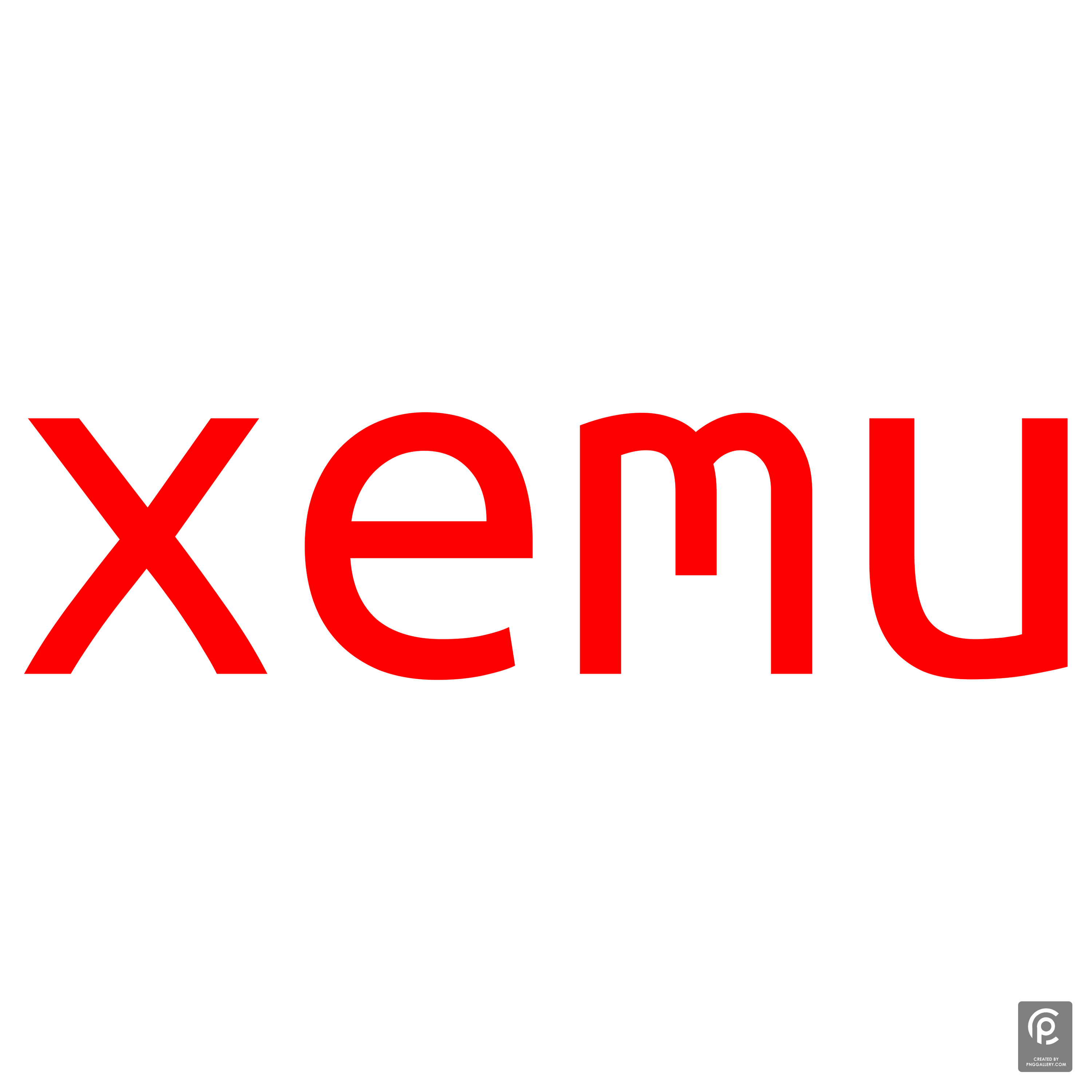 Xemu Logo Transparent Picture