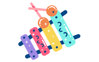 Xylophone Sticker PNG