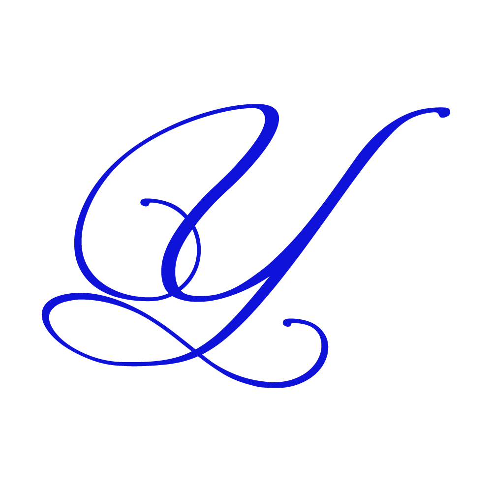 Y Alphabet Blue Transparent Image
