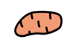 Yam Sticker PNG