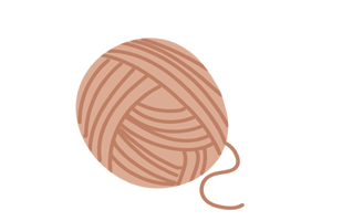 Yarn Ball Free Sticker PNG