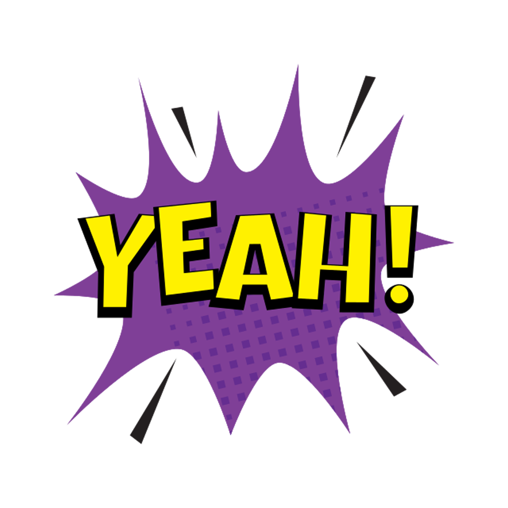 Yeah Free Sticker Transparent Clipart