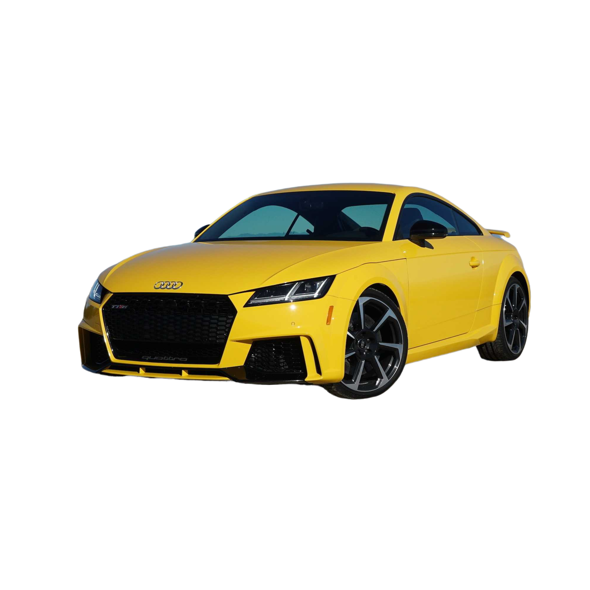 Yellow Audi Transparent Gallery