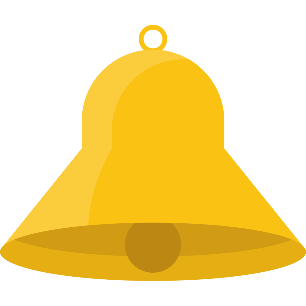 Yellow Bells  Transparent Clipart