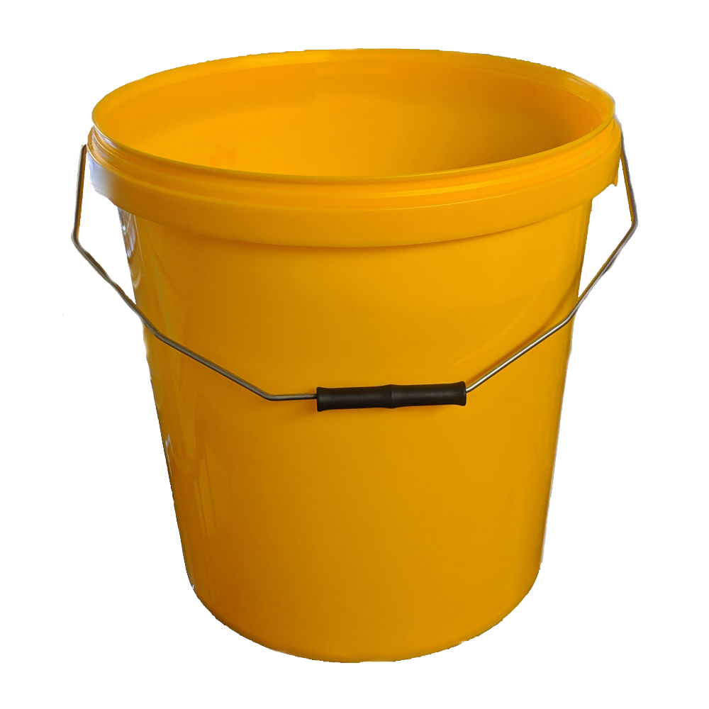 Yellow Bucket Transparent Image