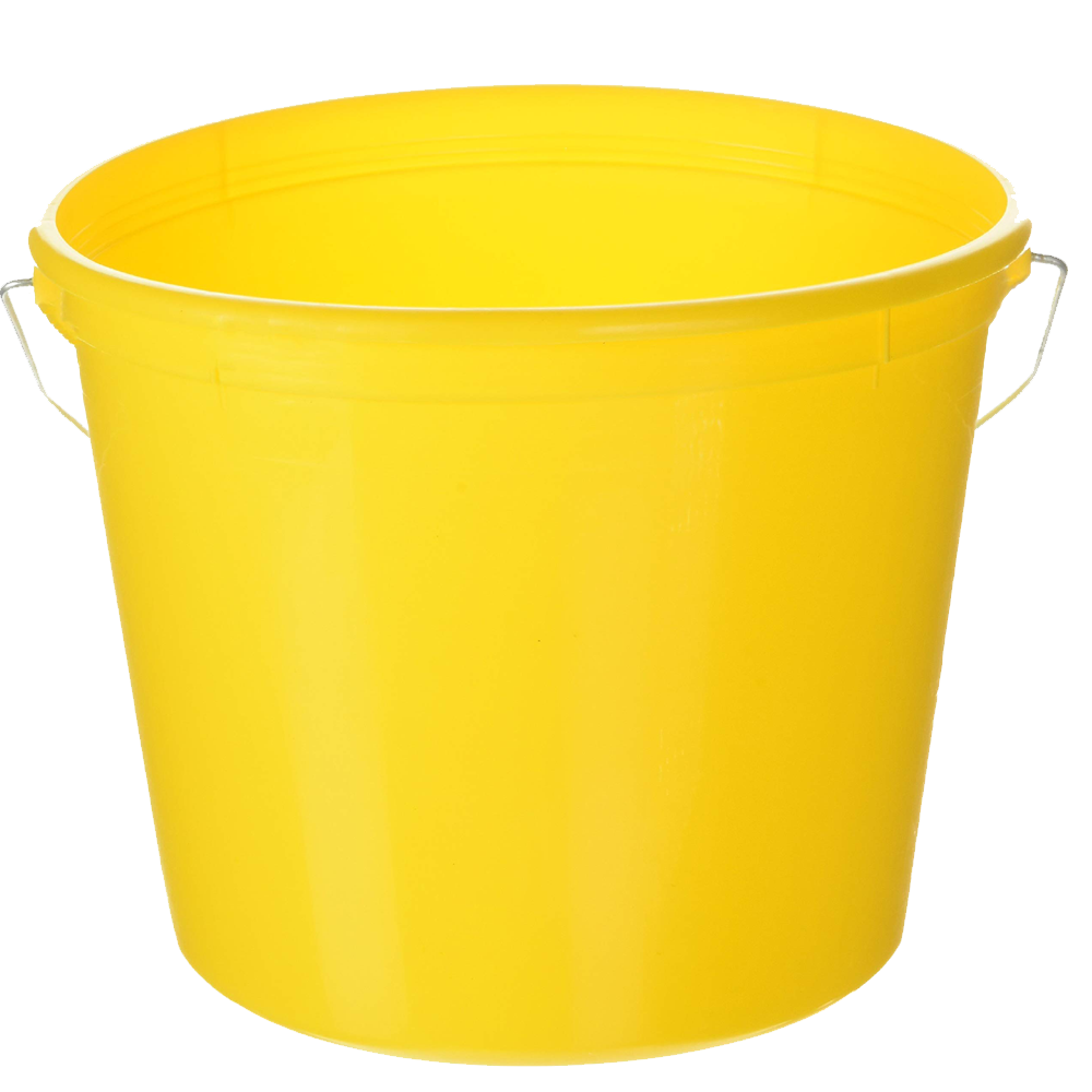 Yellow Bucket Transparent Photo