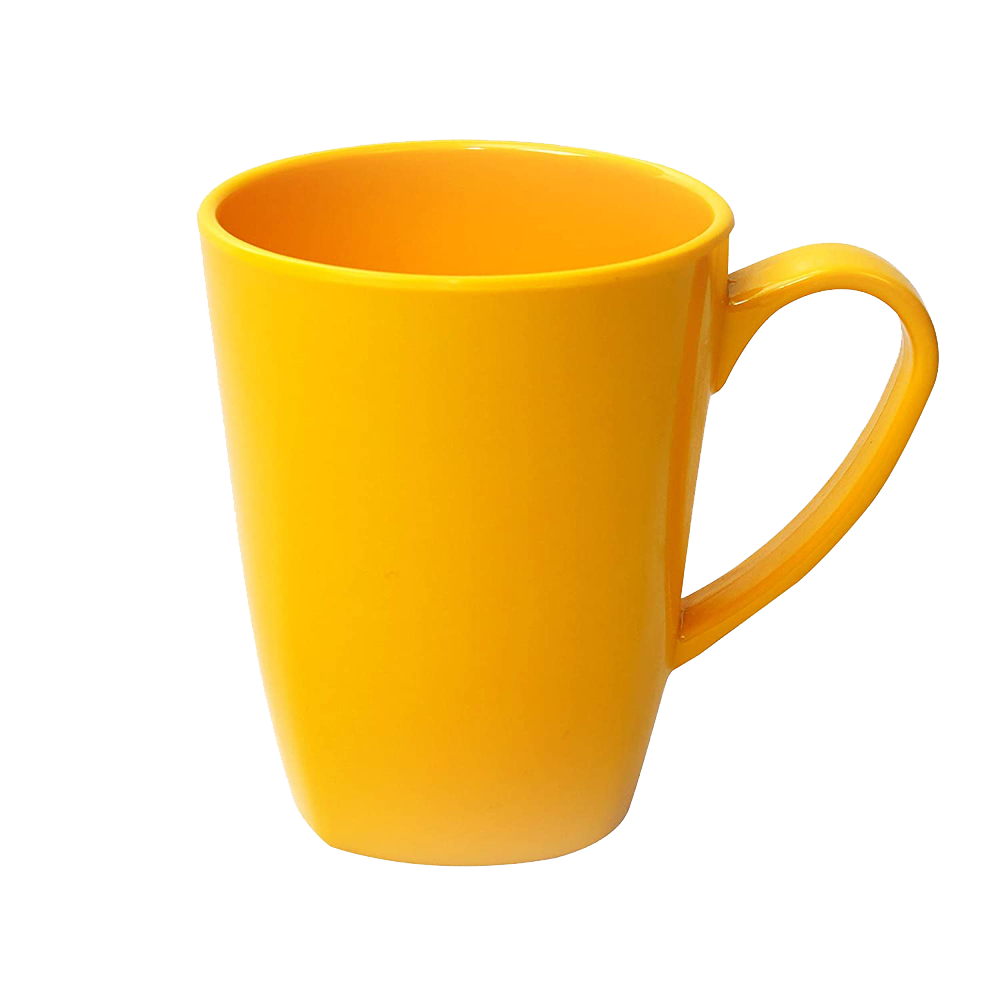 Yellow Coffee Mug Transparent Clipart