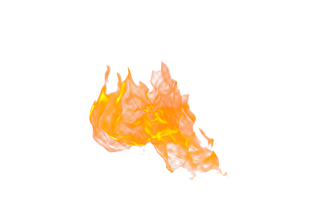 Yellow Flame PNG