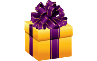 Yellow Gift PNG