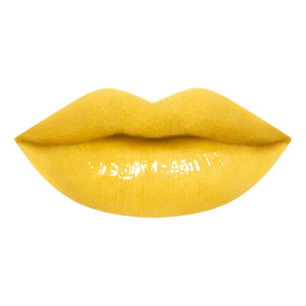 Yellow Lips Transparent Image